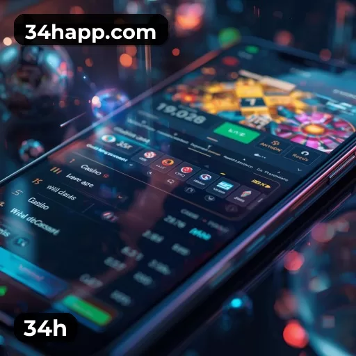 Interface de jogos na 34h incluindo Plushie Frenzy